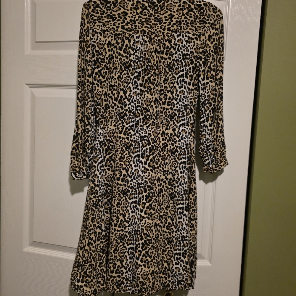 Gap Leopard Print Women's Dress - Picture 9 of 9